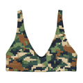 Baha Ranch Yeehaw Digital Camo Bikini Top