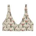 Baha Ranch Yeehaw Bullhead Skulls Bikini Top