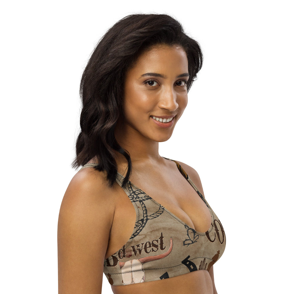 Baha Ranch Yeehaw Ol Cowboy Bikini Top