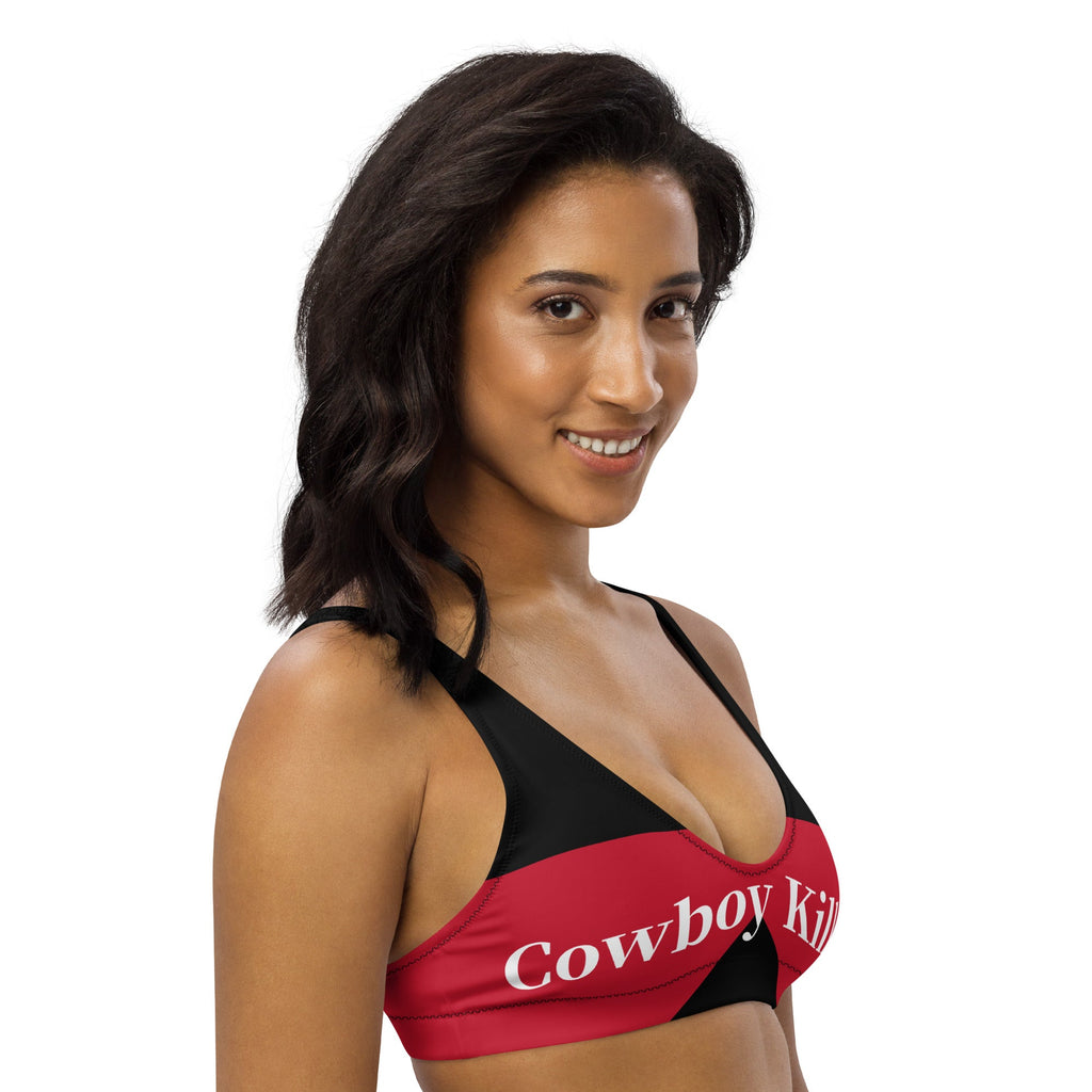 Baha Ranch Yeehaw Cowboy Killer Bikini Top
