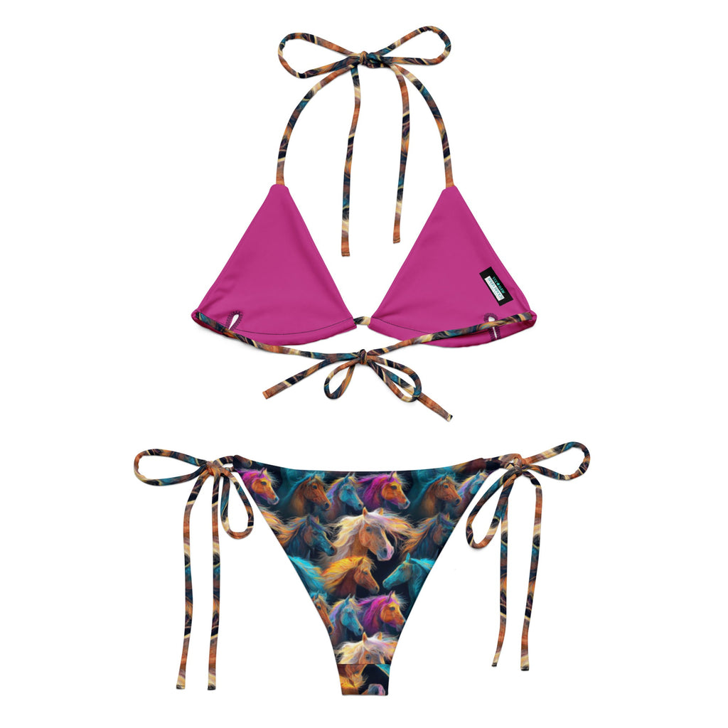 Baha Ranch Yeehaw Wild Horses String Bikini