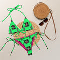 Baha Ranch Yeehaw Neon String Bikini
