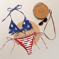Baha Ranch Yeehaw Stars & Stripes String Bikini