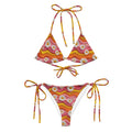 Baha Ranch Yeehaw Groovy Floral String Bikini