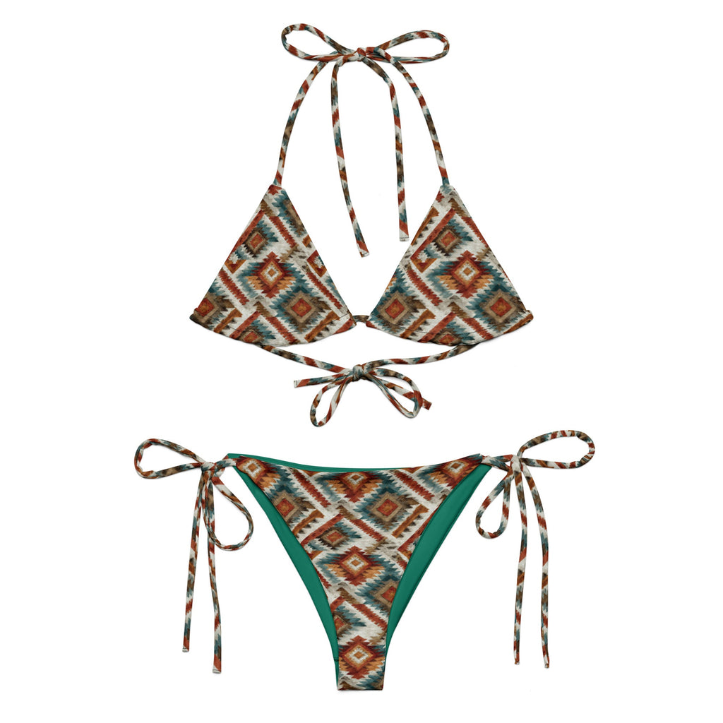 Baha Ranch Yeehaw Southwest Diamond String Bikini