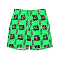 Baha Ranch Yeehaw Neon Men's Swim Trunks