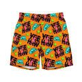 Baha Ranch Yeehaw Orange Men's Swim Trunks