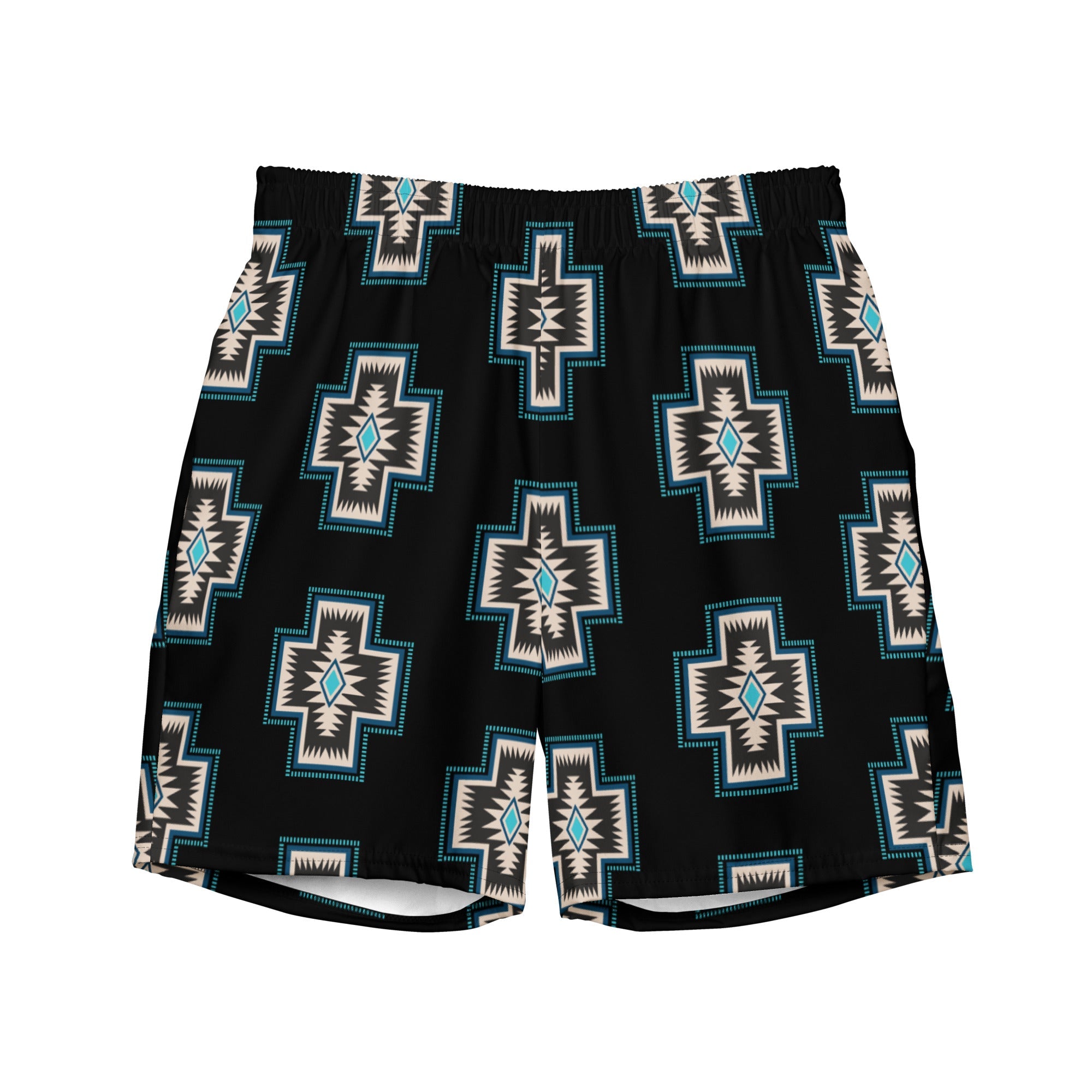 Baha Ranch Yeehaw Southwest Cross Men's Swim Trunks