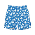 Baha Ranch Yeehaw Blue Rodeo Cowboy Men's Swim Trunks