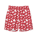 Baha Ranch Yeehaw Red Rodeo Cowboy Men's Swim Trunks