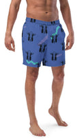 Baha Ranch Yeehaw Mullet Cowboy Men's Swim Trunks