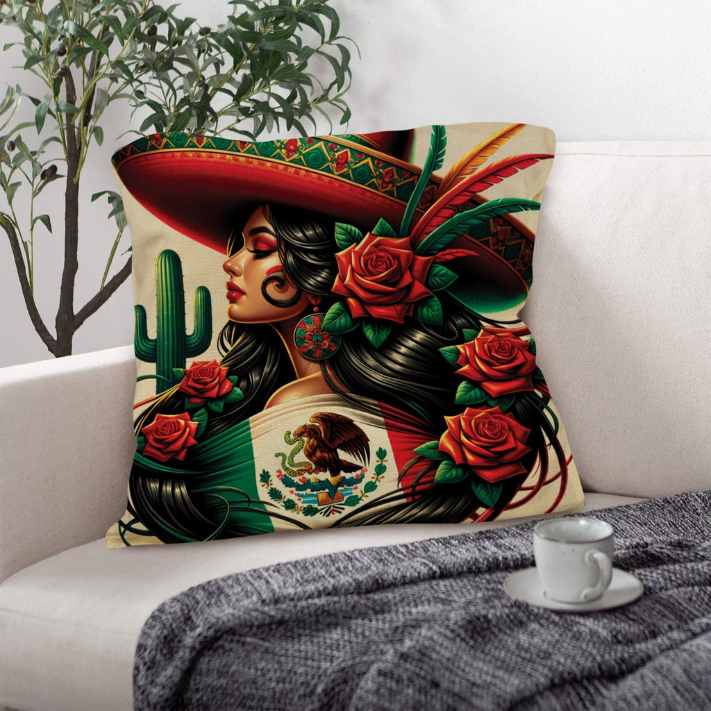 Baha Ranch Colores De Mexico La Mexicana Pillow Case Made in America