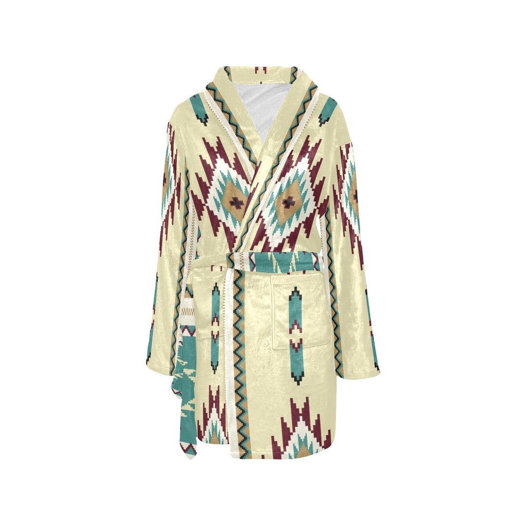 Baha Ranch Taos Aztec Women's Bath Robe