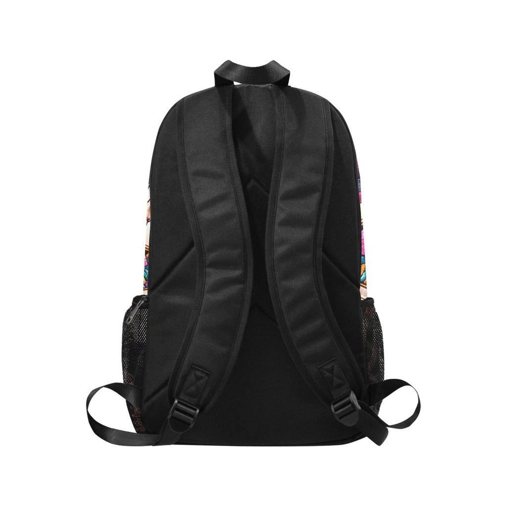 Baha Ranch Skeleton Cowgirl Backpack