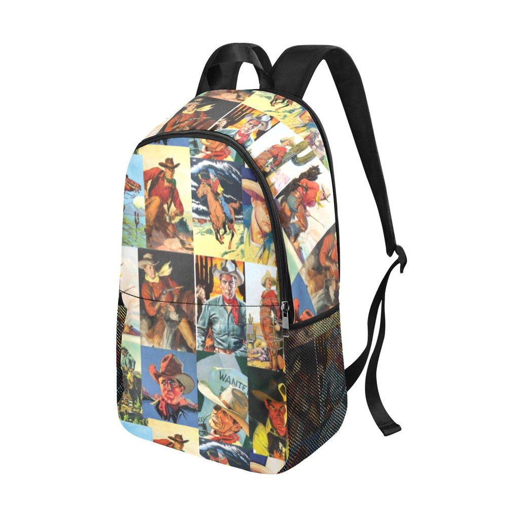 Baha Ranch Cowboy Collage Backpack