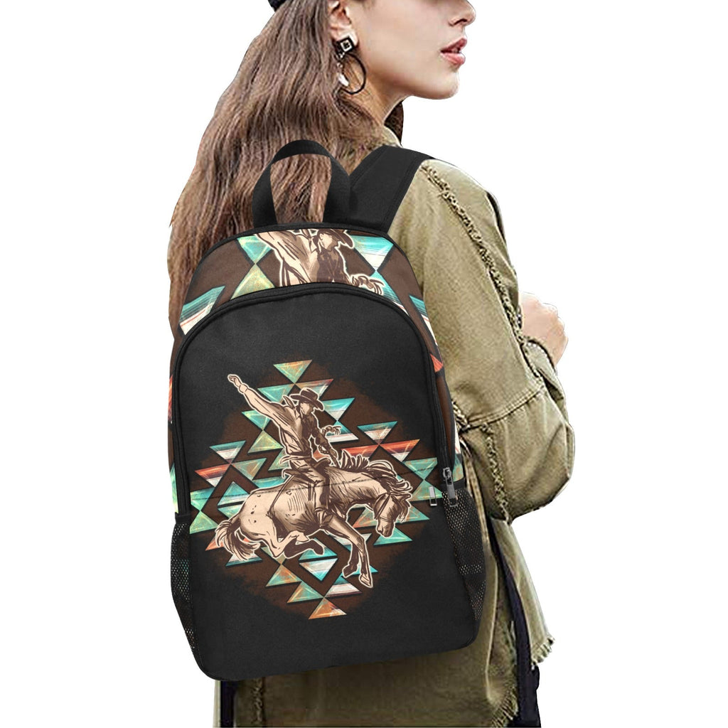 Baha Ranch Aztec Rodeo Cowboy Backpack