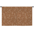 Baha Ranch Western Print Curtains (52" x 63" ) Made in America