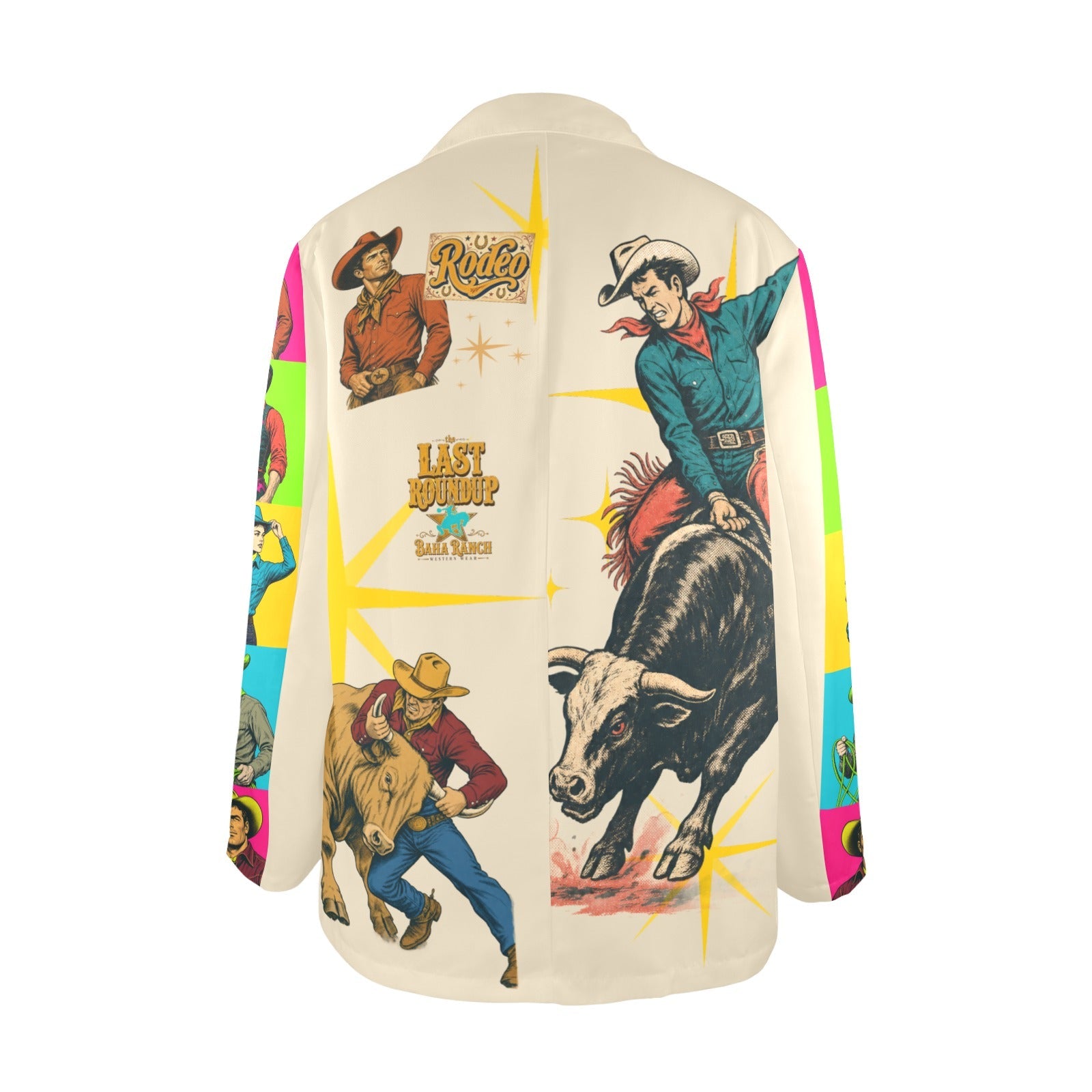 Baha Ranch The Last Roundup Blazer in Beige