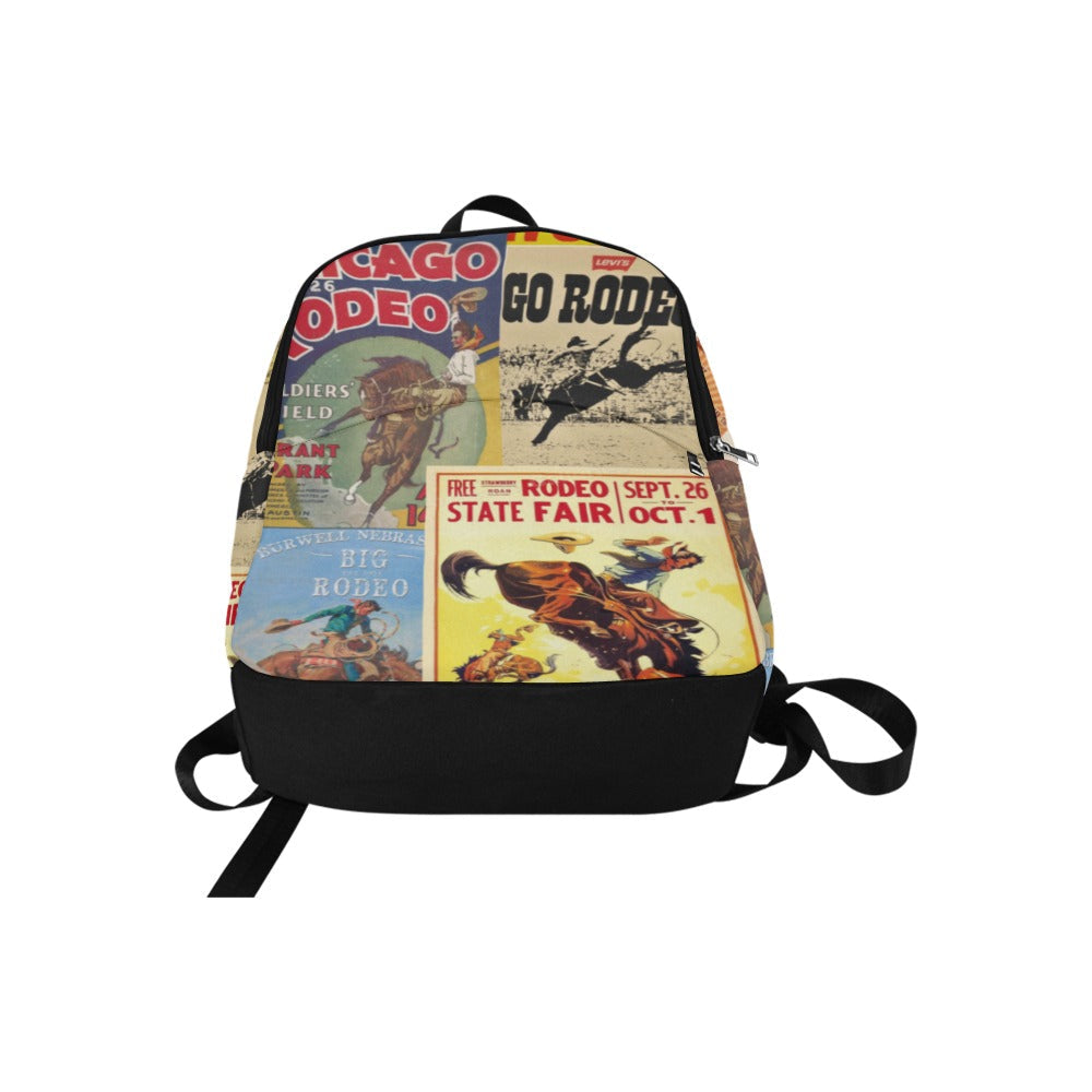 Baha Ranch Vintage Rodeo Poster Backpack