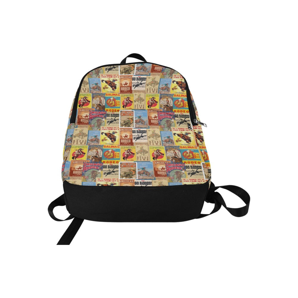 Baha Ranch Vintage Rodeo Poster Backpack