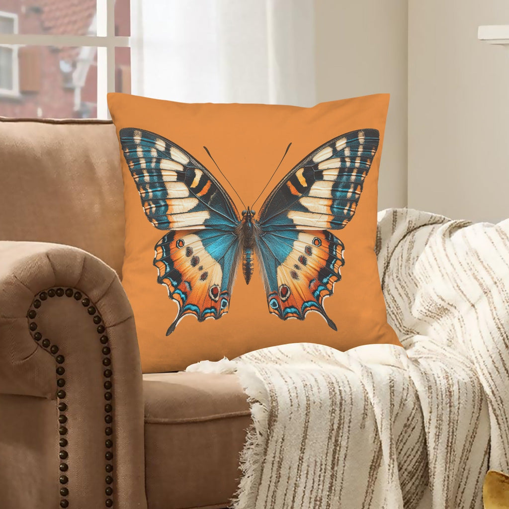 Baha Ranch Butterfly Velvety Soft Pillow Cover Made in America