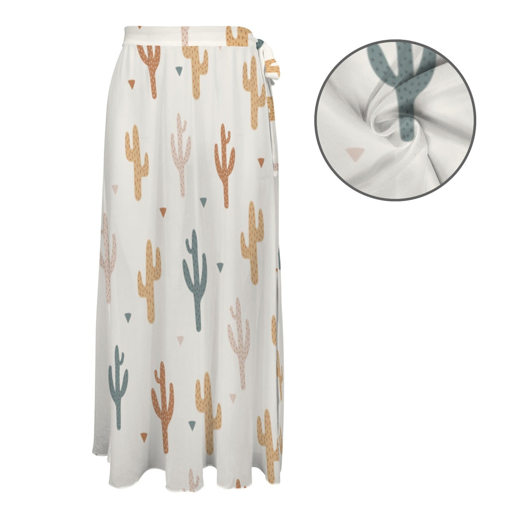 Baha Ranch Cactus Beach Skirt Coverup