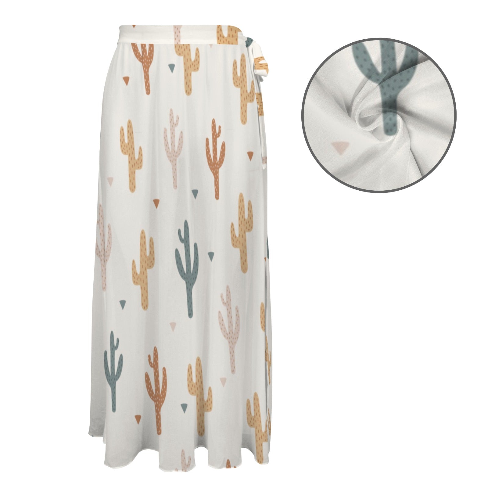 Baha Ranch Cactus Beach Skirt Coverup