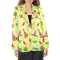 Baha Ranch Colores De Mexico Festival Blazer Women's Blazer