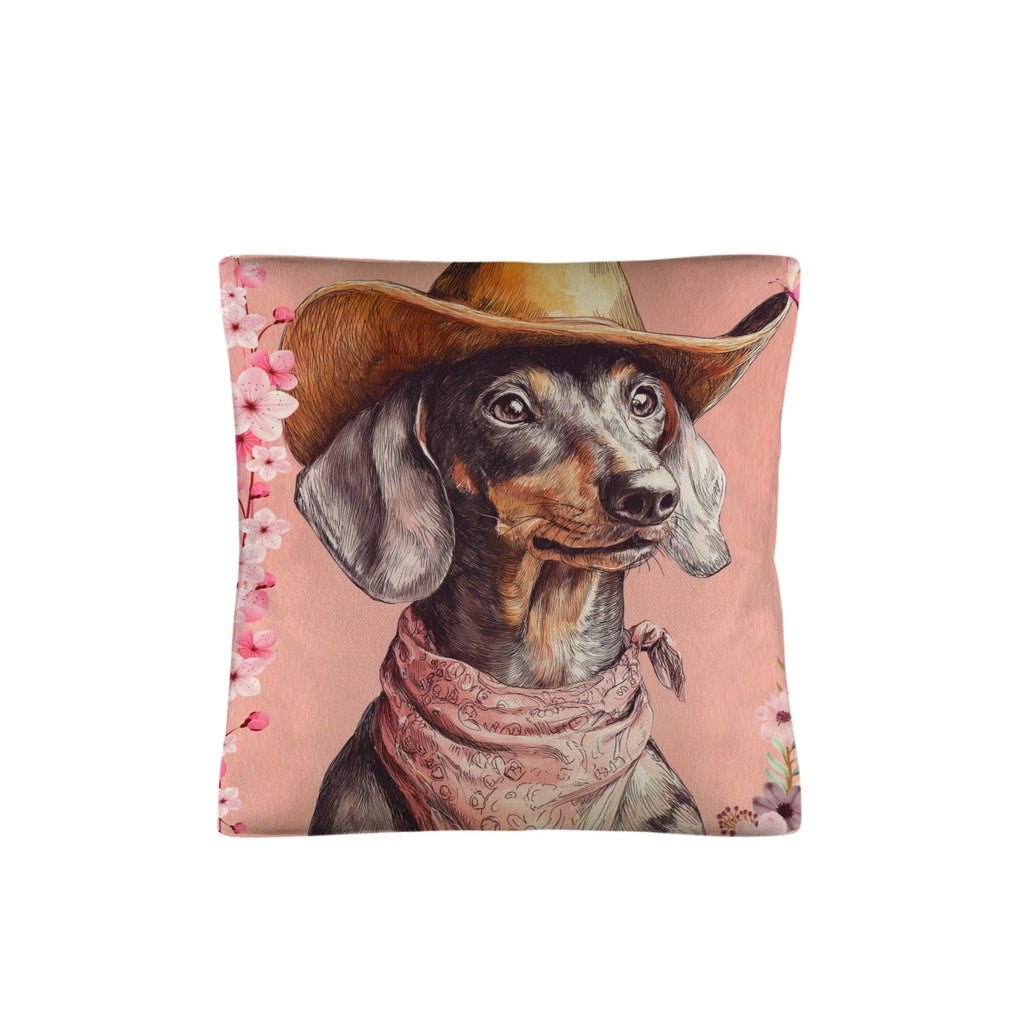 Baha Ranch Danilo Painted Dachshund Pillow Case  Made in America