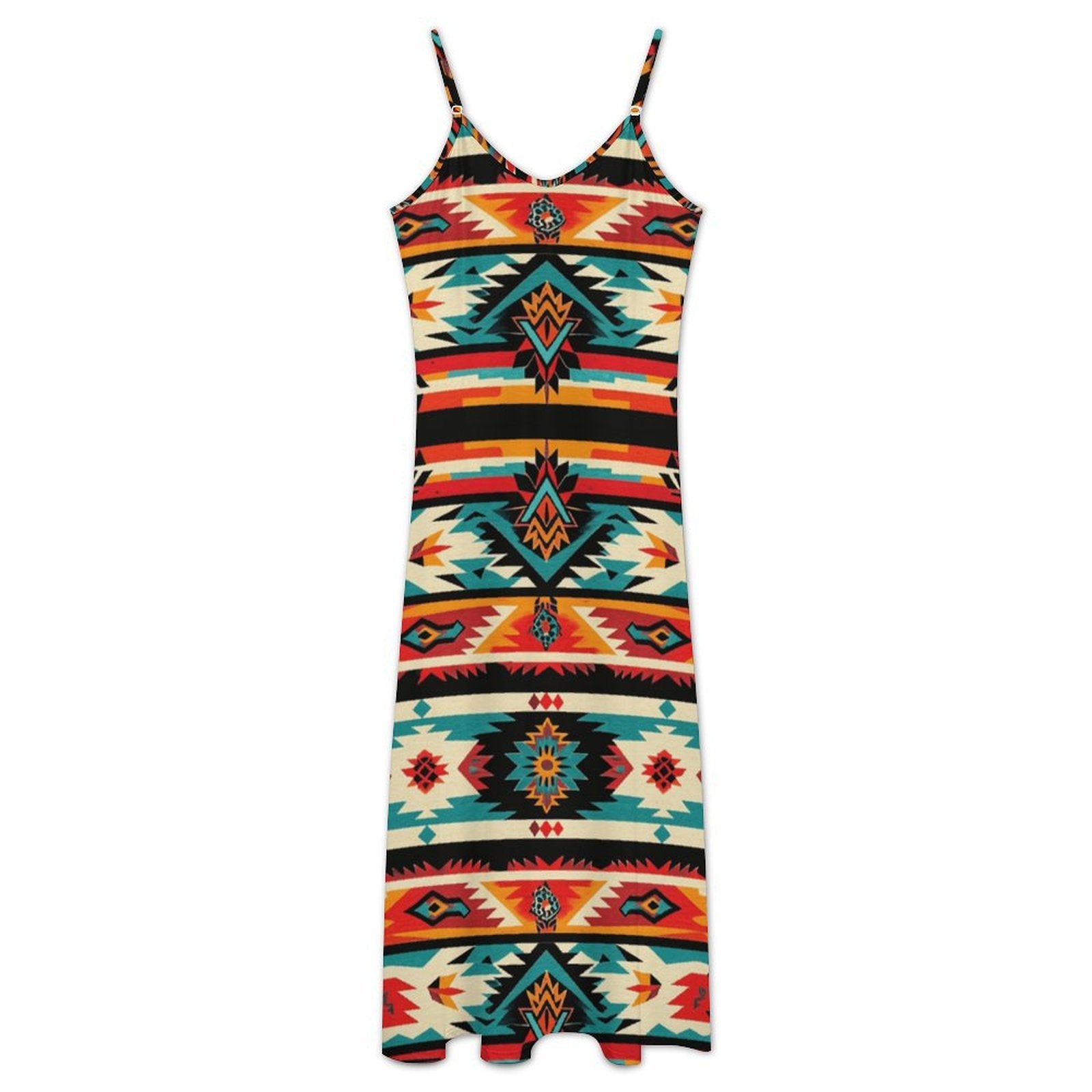 Baha Ranch Santa Fe Western Maxi Sun Dress