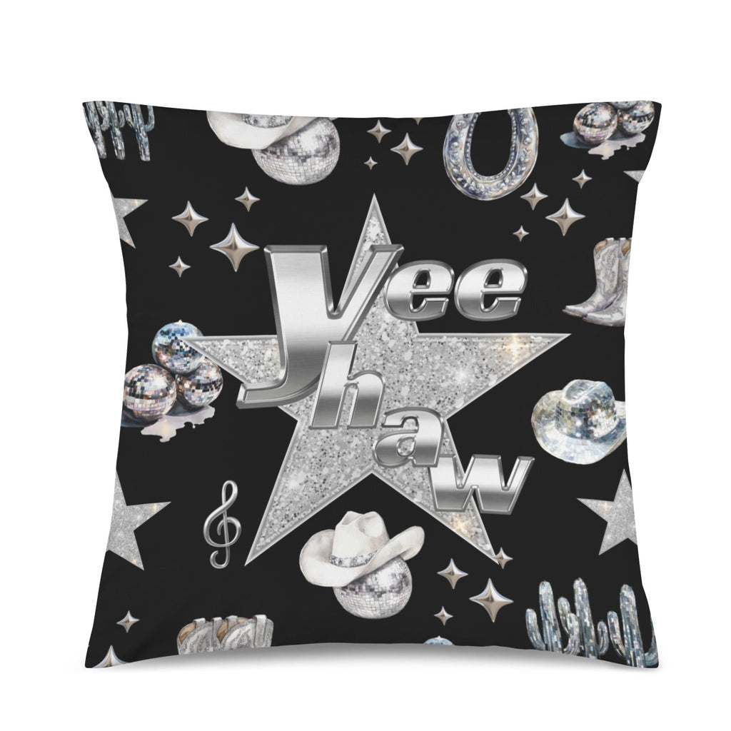 Baha Ranch YEEHAW Velvety Soft Pillow Cover Made in America