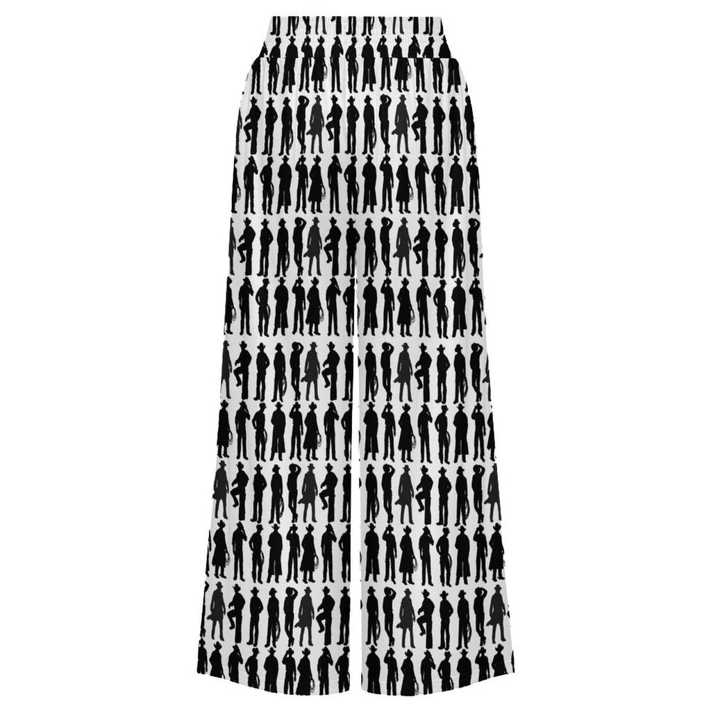 Baha Ranch I'm Your Huckleberry High Waisted Wide Leg Pants