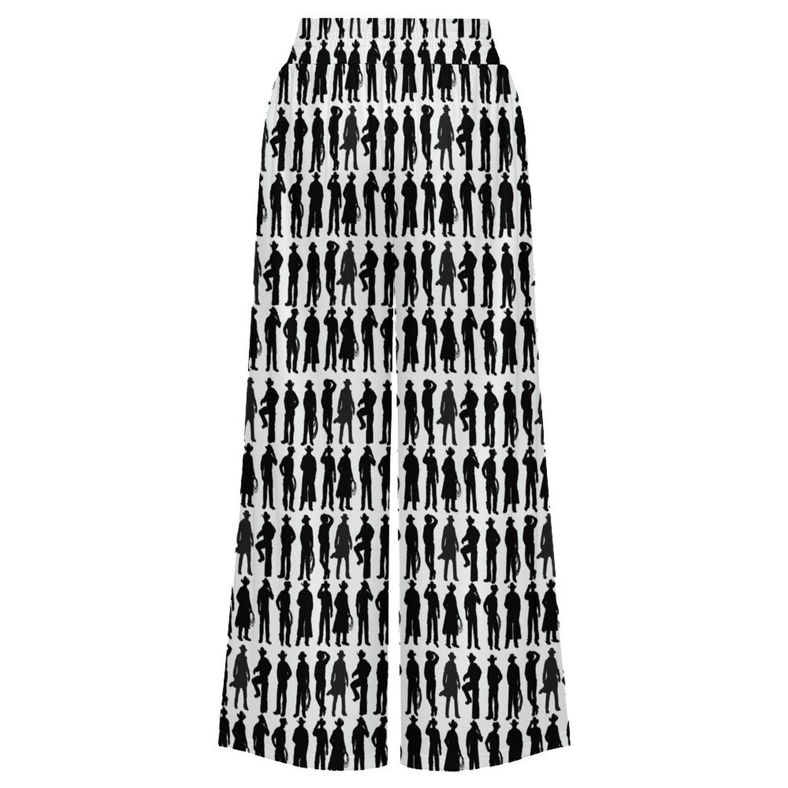 Baha Ranch I'm Your Huckleberry High Waisted Wide Leg Pants