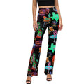 Baha Ranch Neon Vegas Flare Pants