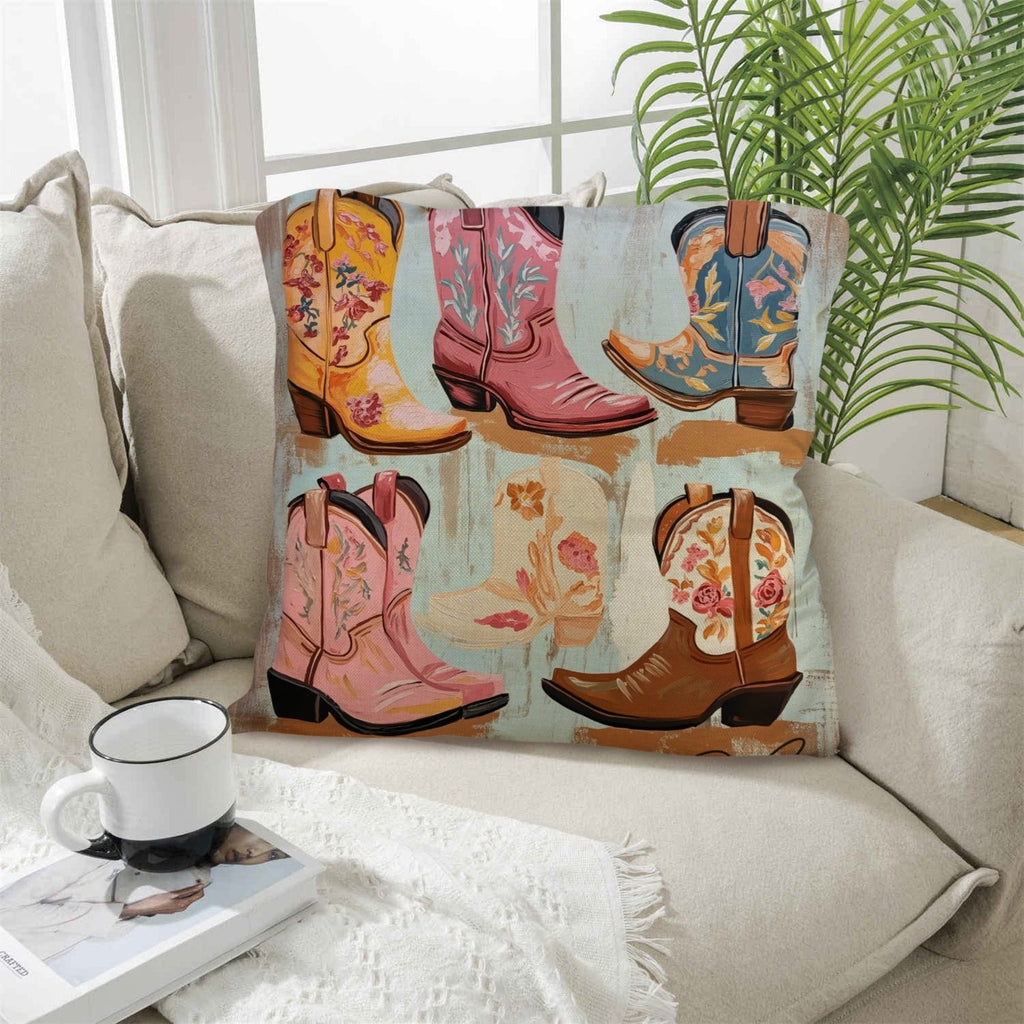 Baha Ranch Danilo Boots Pillow Case Custom Pillow Case Made in America