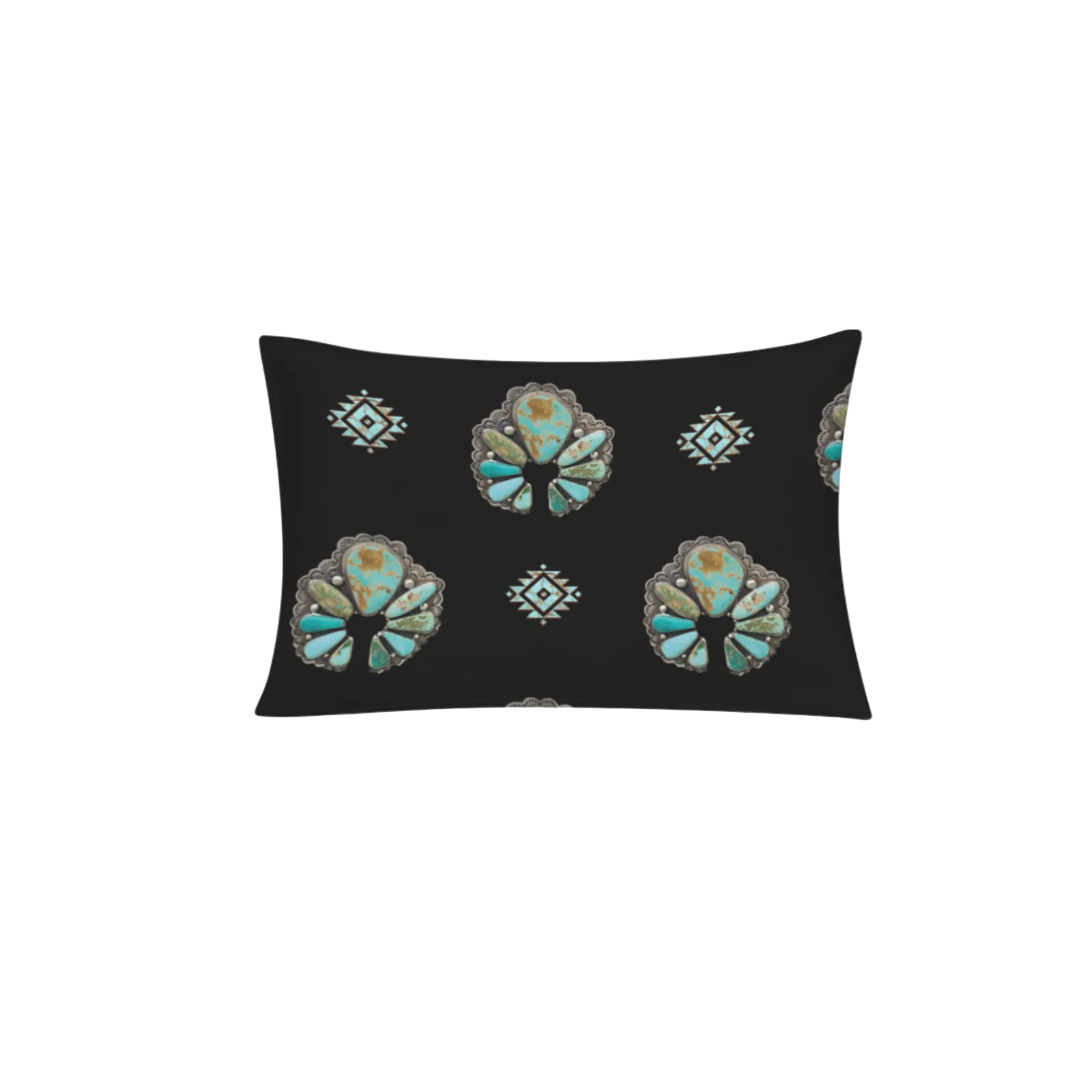 Baha Ranch Turquoise Naja Pillow Case Made in America