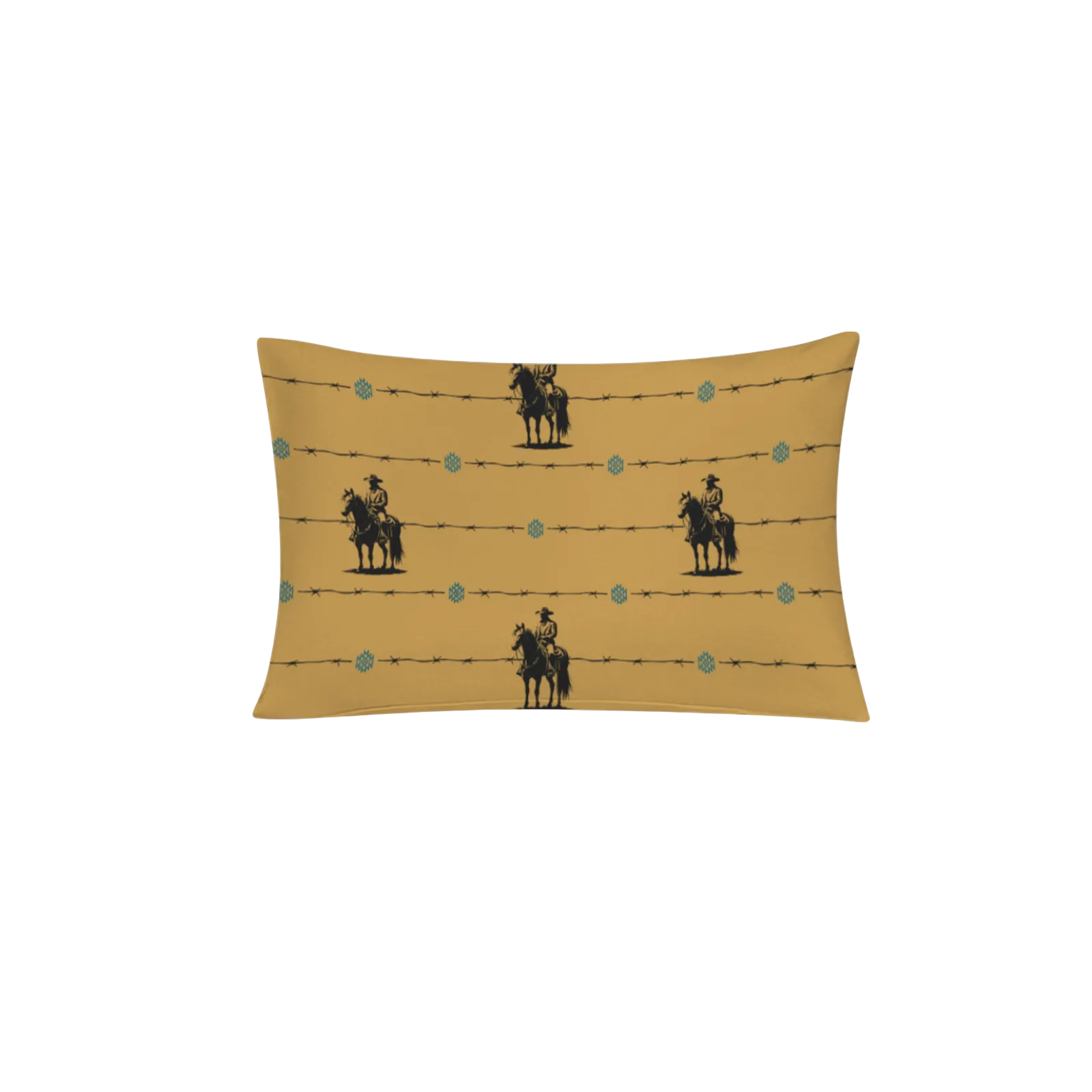 Baha Ranch Saddle Up Pillow Case Caramel Made in America