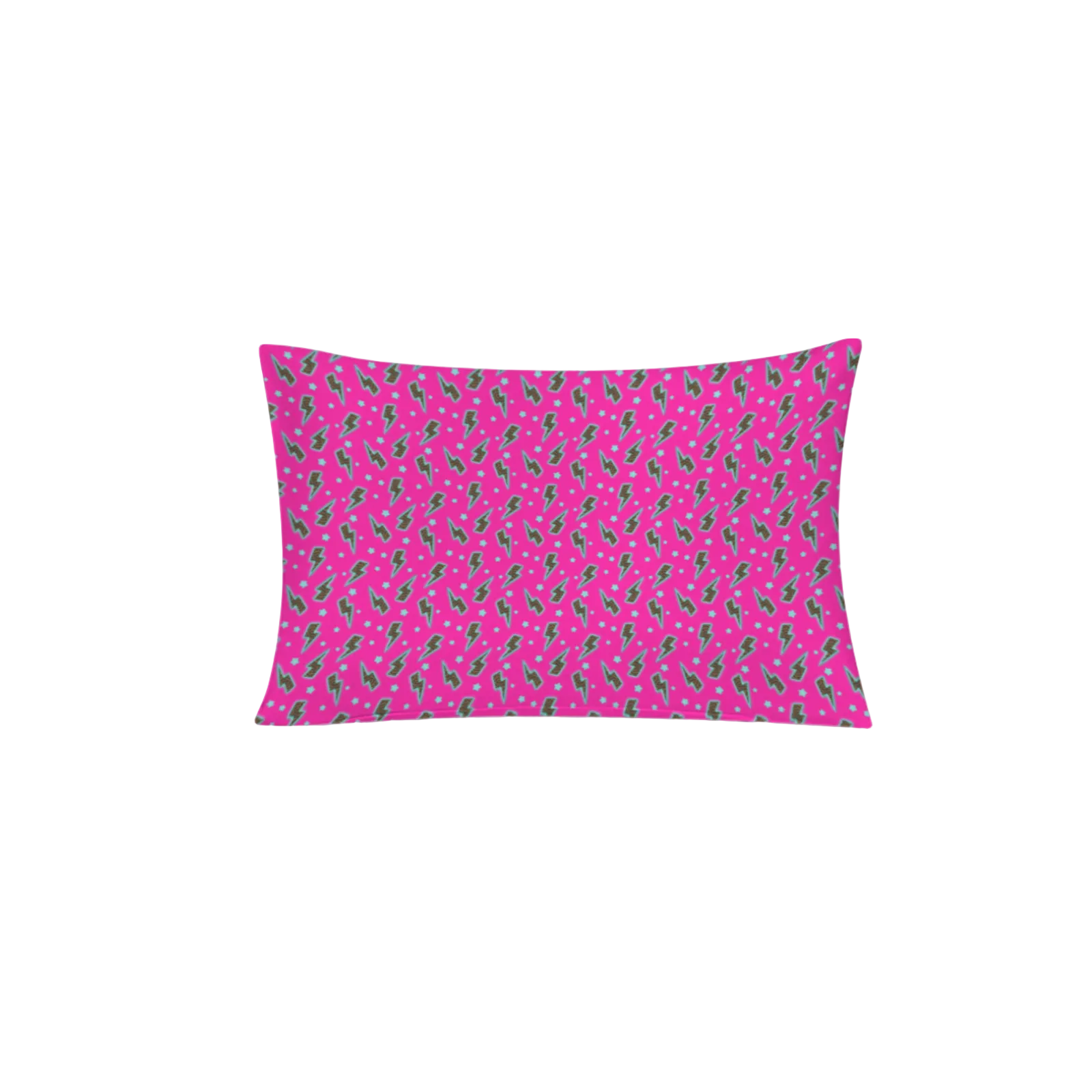 Baha Ranch Pink Lightning Bolt Pillowcase Made in America