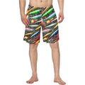 Baha Ranch Men's Fishing Lures Beach Swim Shorts