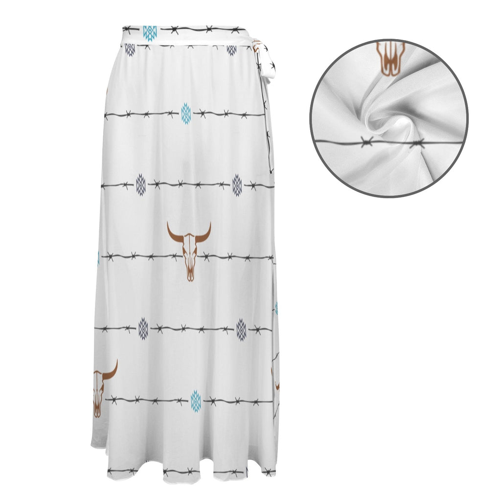 Baha Ranch Barbwire Swim Beach Skirt Coverup