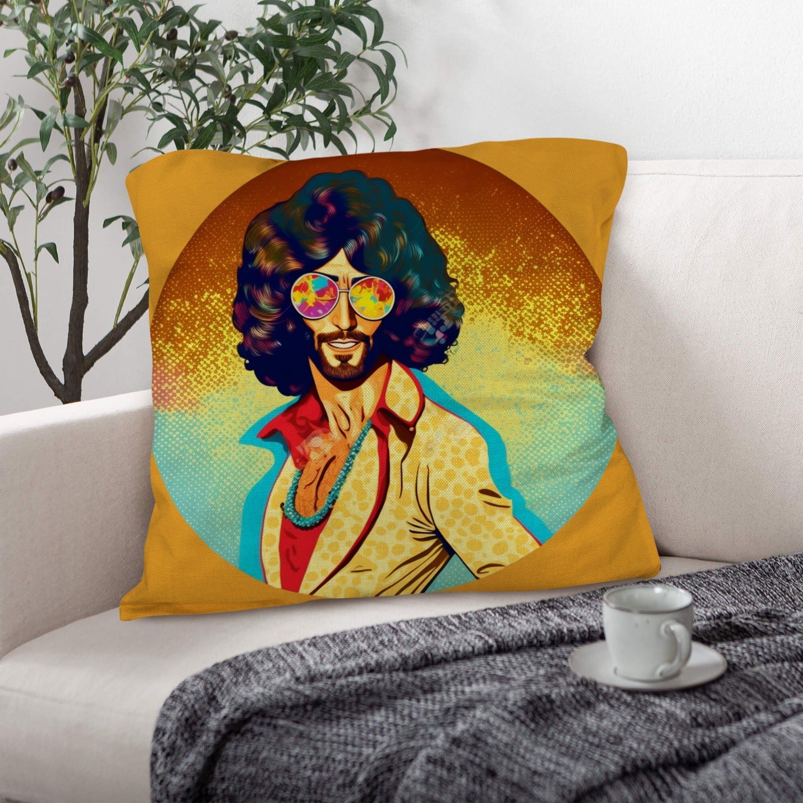 Baha Ranch Disco Dude Pillow Case Made in America