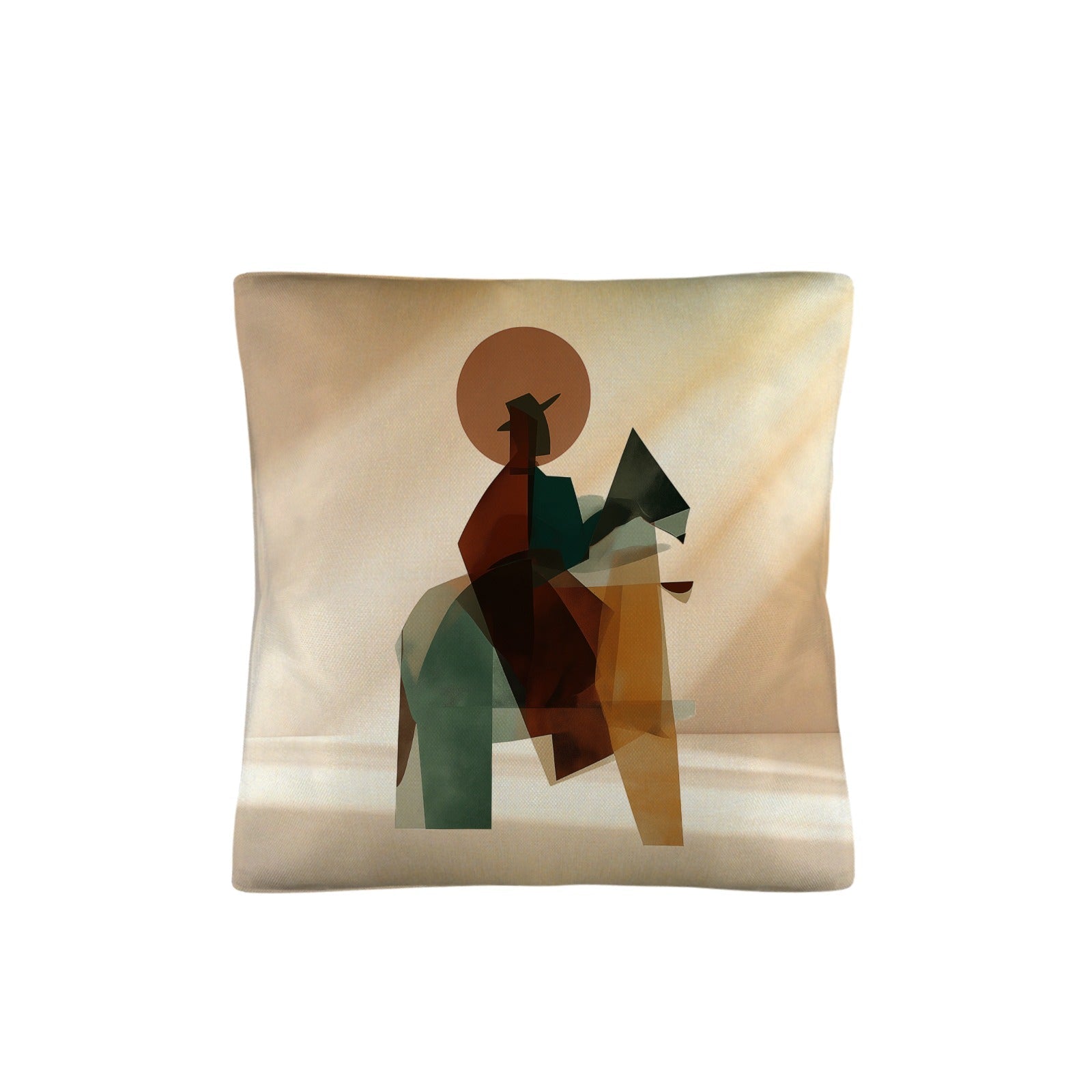 Baha Ranch Cowboy Custom Pillow Case 18x18inch Made In America