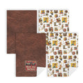 Baha Ranch Vintage Cowgirls Set of 4 Kitchen Dish Towels Made in America