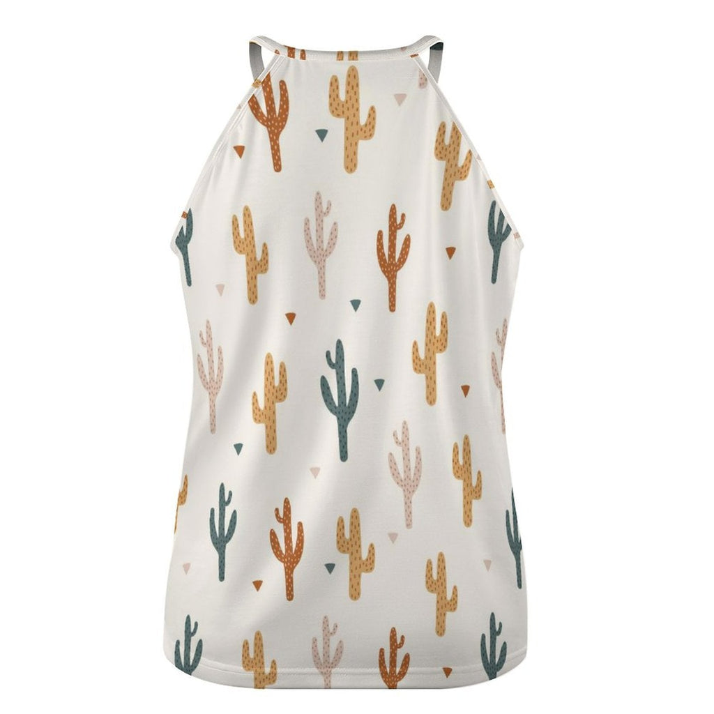 Baha Ranch Cactus Western Tank Top