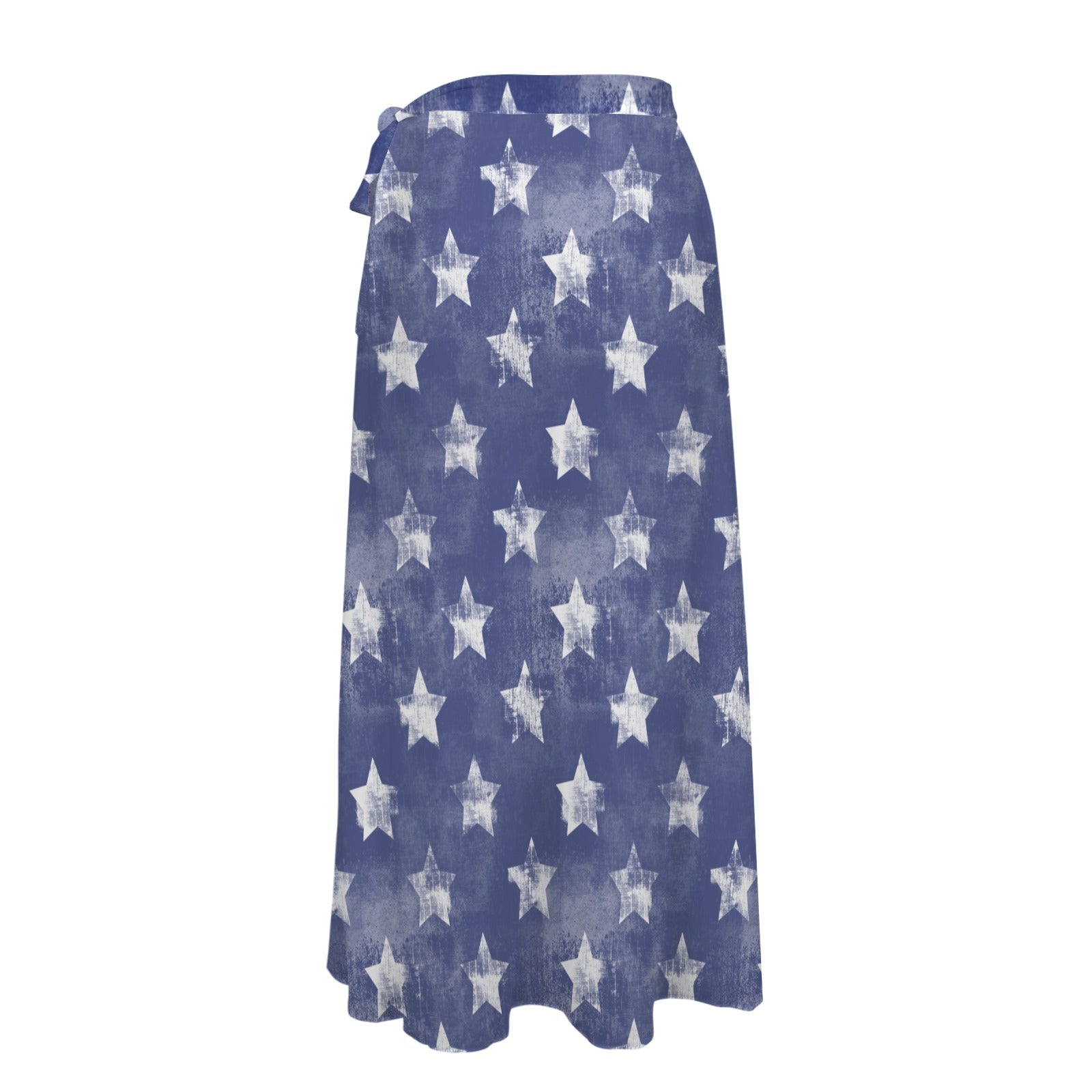 Baha Ranch Patriotic Stars Beach Coverup Skirt