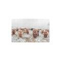 Highland Cow Herd Floor Mat Kitchen Mat 32"x20" Made in America