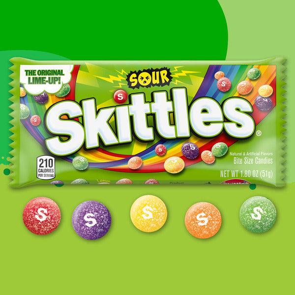 Skittles Sour Candy Full Size