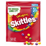Skittles NFL Football Chewy Candy Party Size Fruity Candy