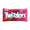 TWIZZLERS PULL 'N' PEEL Cherry Flavored Licorice Style, Chewy Candy Bag, 14 oz