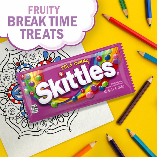 Skittles Wild Berry Chewy Candy Full Size
